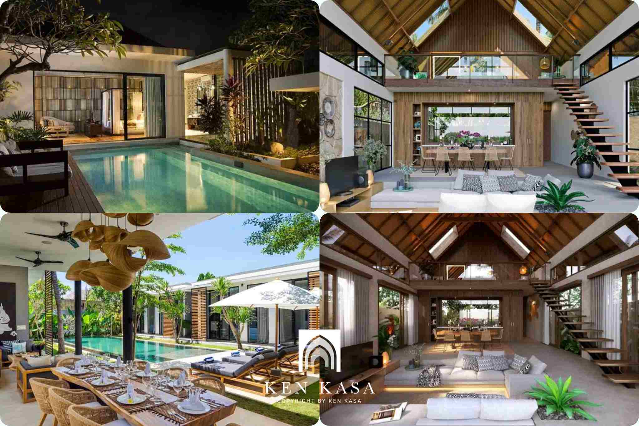 Thiết kế homestay villa có các tiện ích ngoại khu 